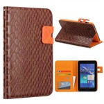 Turtle Design Case - Samsung Galaxy Tab 7.0 / 2 7.0 (Brown)
